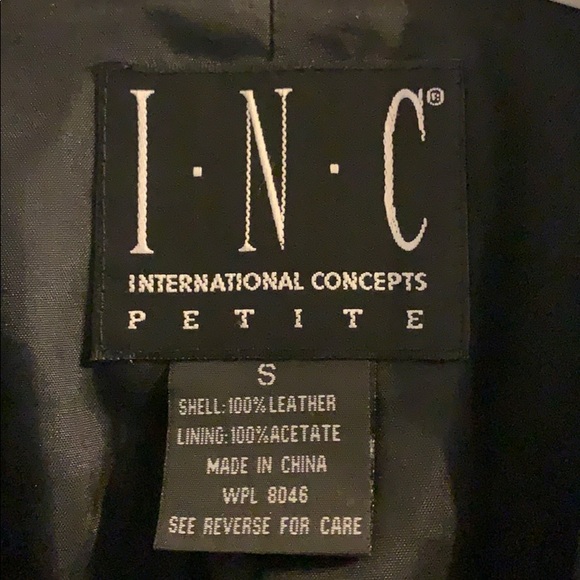 COPY - Petite leather trenchcoat - Picture 2 of 5